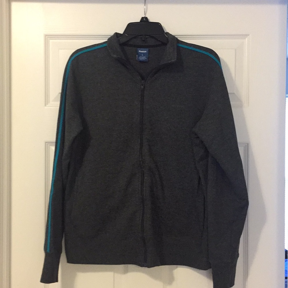 Reebok zip up sweatshirt
